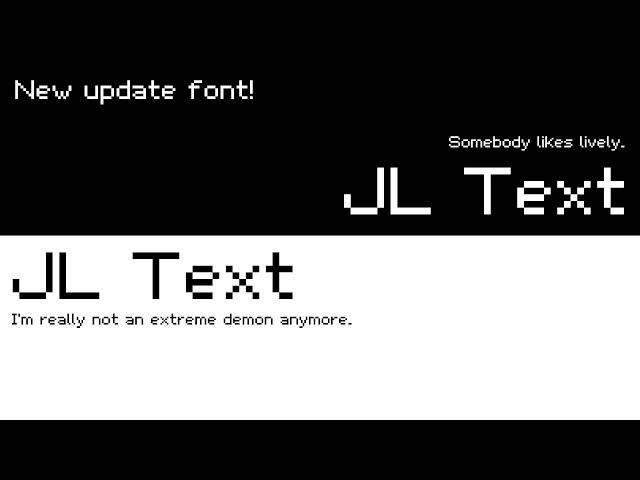 Introducing the JL Types font.