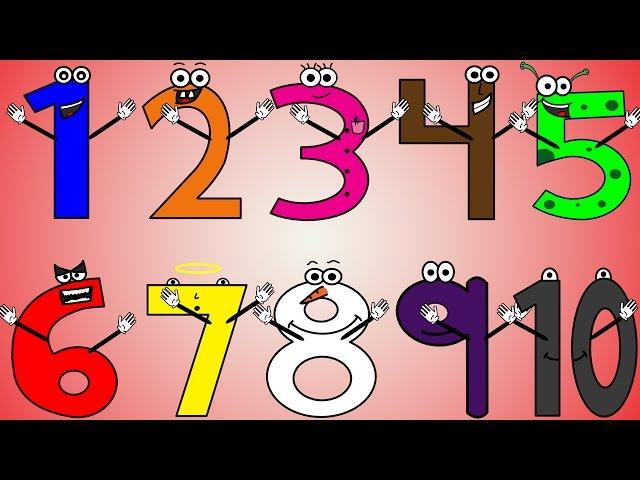 Numbers Song 1-50 | Sing, Learn and Count Numbers 1-50 For Kids