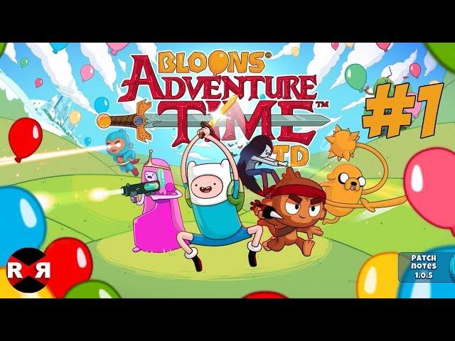 Bloons Adventure Time TD - CANDY KINGDOM - iOS Gameplay Part 1