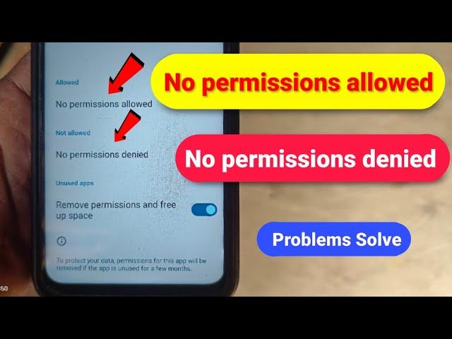 no permission allowed problem | no permission denied Problem