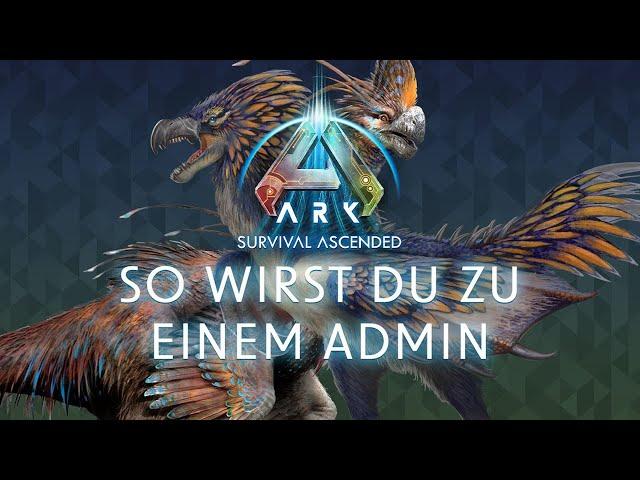 ️ So wirst du auf deinem #ArkSurvivalAscended Server zu einem Admin ️ - #Nitrado #Ark #Tutorial