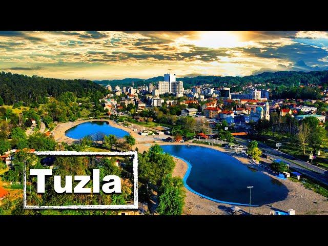 City of Salt Lakes || Moj Grad Tuzla || What To Visit In The Balkans || Panonsko Jezero Tuzla