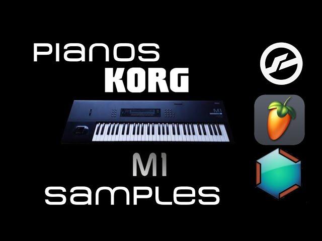 Pack de Pianos del Korg M1 | Samples para Fl Studio Mobile, Kontakt y Caustic