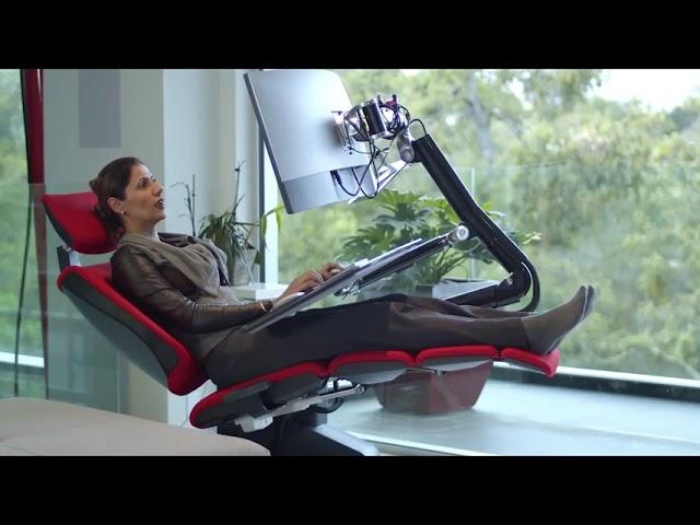 This Incredible chair IS the  Ultimate workstation for high-intensity computer users