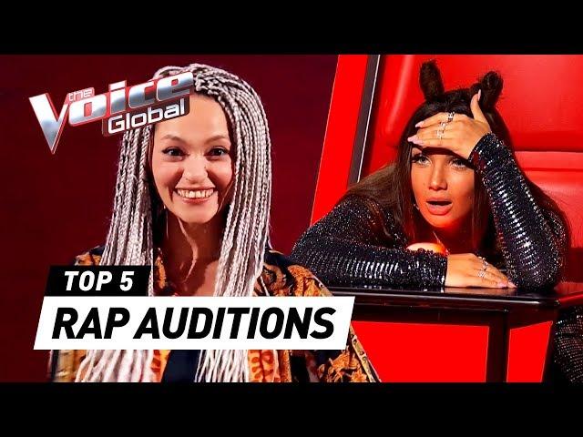 UNEXPECTED RAP auditions in The Voice