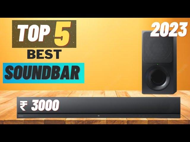 Best Soundbar Under 3000 in 2023 Top 5 soundbar under 3000 2023  Top 5 Soundbar For TV 