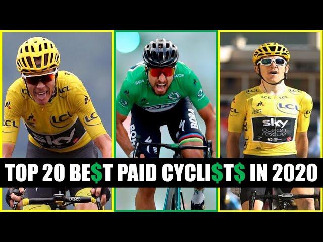 Top 20 HIGHEST PAID CYCLIST 2020? Featuring Peter Sagan and Chris Froome