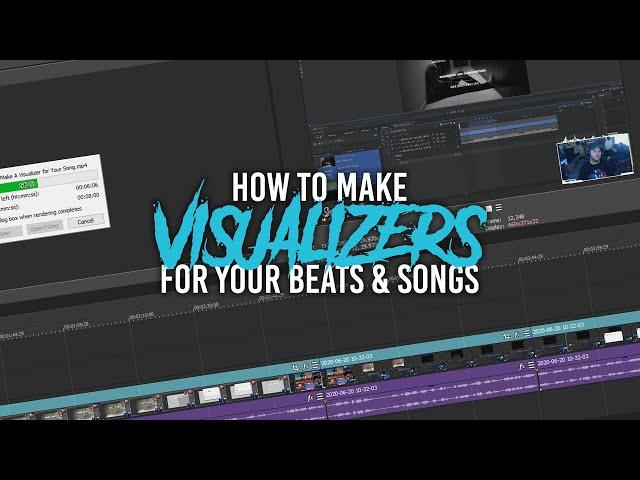 How To Make Visualizers For Your Beats and Songs.  (Hitfilm Express)