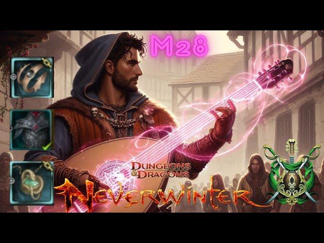 Minstrel Bard mod 28 build (stats capped + all debuffs)