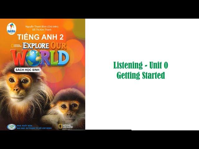 Tiếng anh lớp 2 - UNIT 0: GETTING STARTED (Sách Cánh diều Explore our World 2)