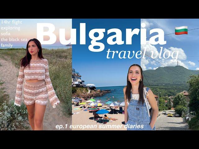 BULGARIA TRAVEL VLOG | exploring Sofia, Bansko & the Black Sea + PDPAOLA haul