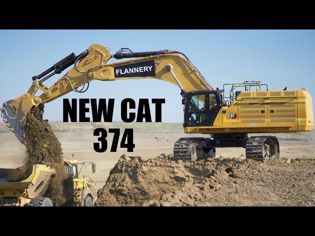 Flannery Plant Hire's New Cat 374