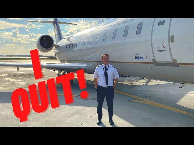 I quit the airlines