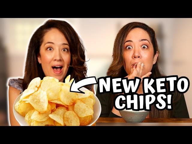 We Made Thin Crispy Keto Chips by Accident?