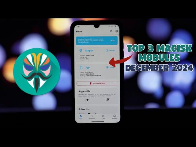Best Magisk Mods: Top 3 Modules for December 2024