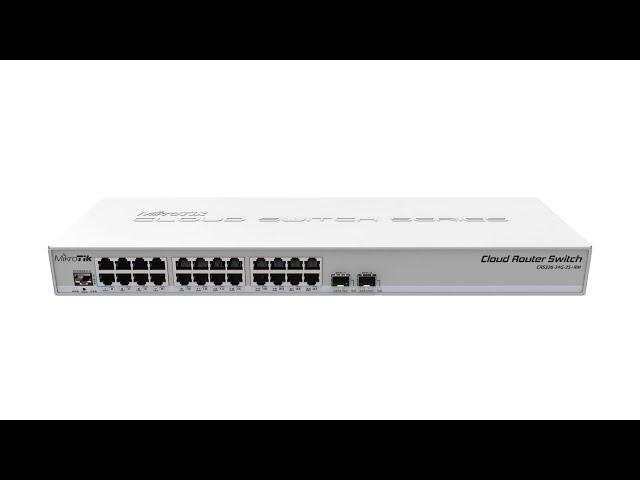 MikroTik Cloud Router Switch 326-24G-2S+RM (CRS326-24G-2S+RM) QUICK UNBOXING & SPECIFICATIONS 4K