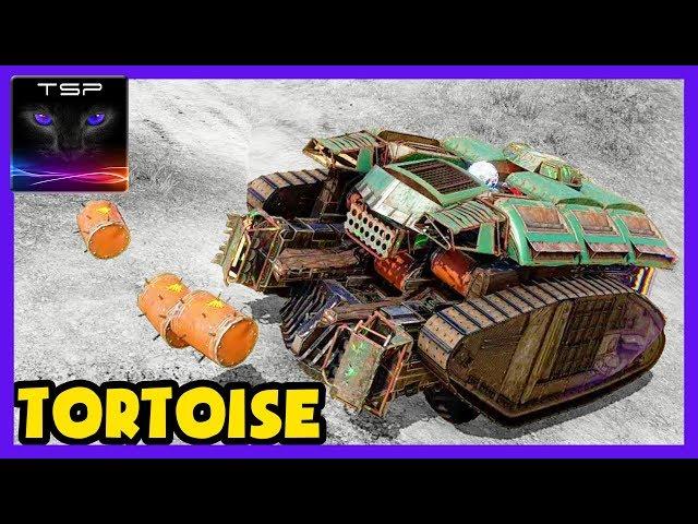 Crossout #327 ► The TORTOISE - Ultimate 3x Porcupines + Aegis Build & Gameplay