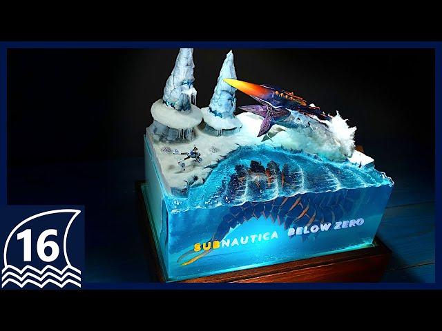 Make The Ice Worm Diorama【Subnautica/Below Zero/Resin Art/thalassophobia/サブノーティカ】