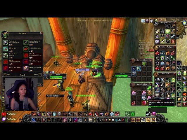 Need more Tarnished Undermine Real to get dagger...Thai Girl Playing World Of Warcraft