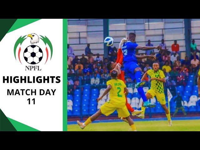 Nigeria Premier Football League | Match Day 11 Highlights - NPFL 2024/25