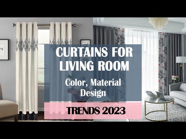 LATEST POPULAR Curtains Trends 2023 For Living Room  |  Curtain Design For Home Interiors