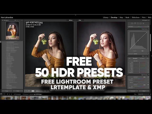 51 FREE HDR PRESET LRTEMPLATE XMP | FREE LIGHTROOM PRESET  #8