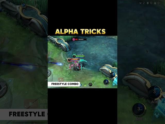 ALPHA TIPS AND TRICKS #mlbb