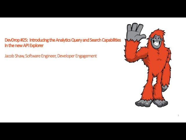 Devdrop 25:  Introducing the new Analytics and Search Capabilities in API Explorer