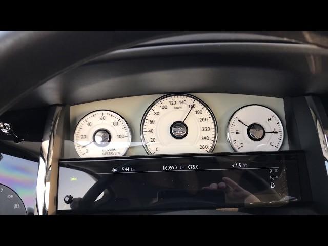 Rolls Royce Ghost acceleration