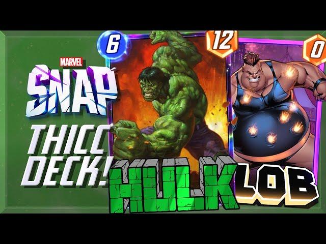 BLOB + HULK = BULK | Marvel Snap Deck