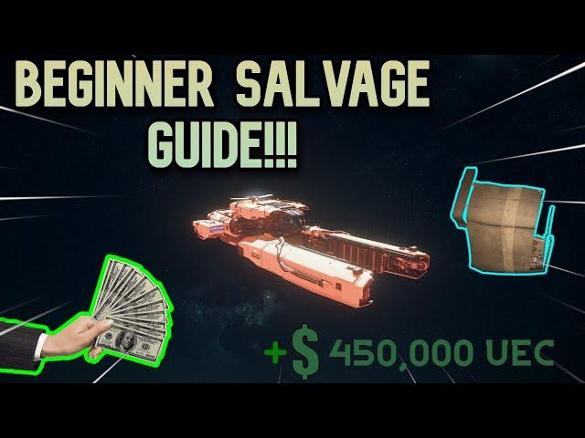 Star Citizen BEGINNER SALVAGE GUIDE!! FREE VULTURE SALVAGE INVICTUS WEEK !!! | 3.23.1 GET RICH QUICK