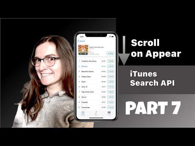 Scroll Programmatically with ScrollViewReader in a NavigationLink - iTunes Search API - PART 7/7