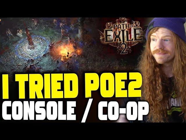 I Tried Path Of Exile 2 Console Couch Co-op And It's...