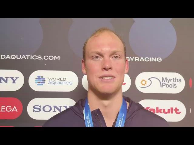 Luke Hobson on 1:38 200 Free: "I saw the world record and knew it was within reach"