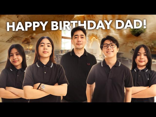 Dressing Like Our Dad for His Birthday (Hilarious Reaction!)