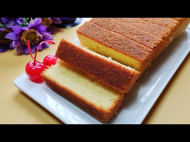 বেকারি স্টাইলে চুলায় তৈরি পাউন্ড কেক | Pound Cake Without Oven | Tea Time Cake | Butter Cake |