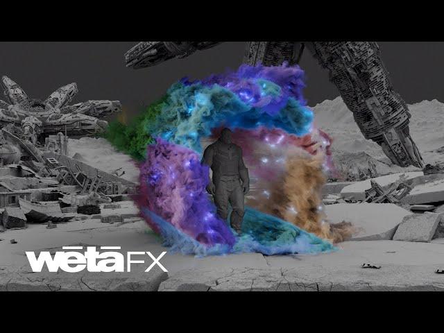 Creating the Final Battle Simulations of Avengers: Infinity War | VFX Breakdown | Wētā FX