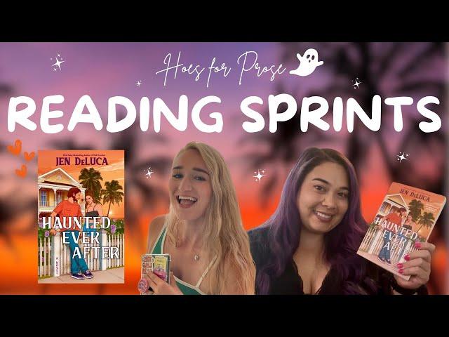 hoes for prose book club - haunted ever after reading sprints