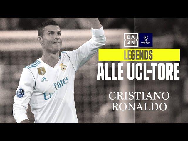 Rekordmann und GOAT: Cristiano Ronaldo | Alle Tore | UCL-Legends | UEFA Champions League | DAZN