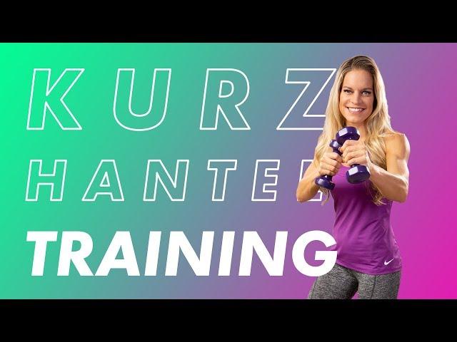 Fitness Workout: Hantel Übungen für Anfänger mit Corinna Frey