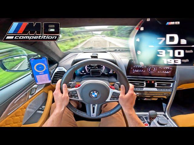 2024 BMW M8 Competition is the ULTIMATE BMW on the AUTOBAHN!