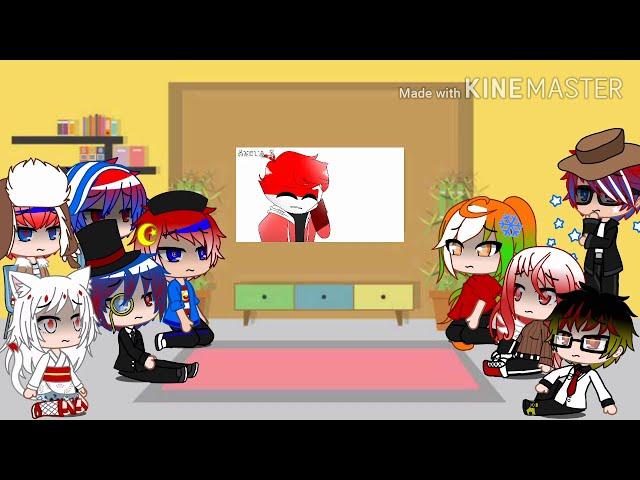 Countryhuman react to The Indonesian/Beginning of the End Countryhumans memes (Lazy QwQ)