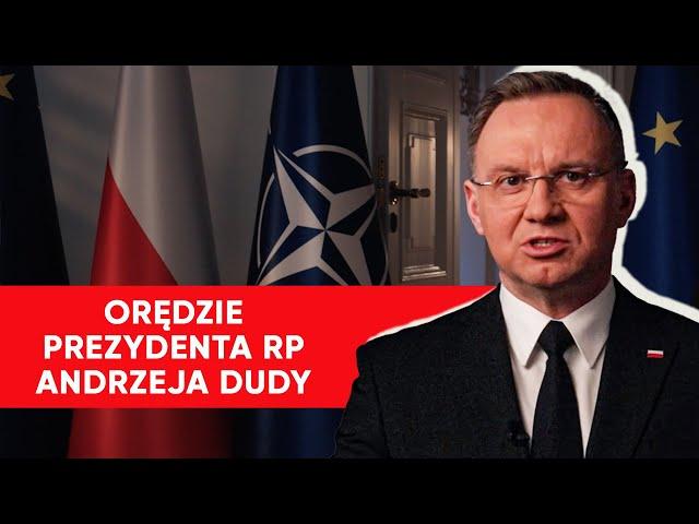 Orędzie noworoczne prezydenta RP Andrzeja Dudy