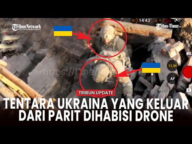 [FULL] Detik-detik Serangan Drone Rusia Bak Asapi dan Habisi Tentara Ukraina