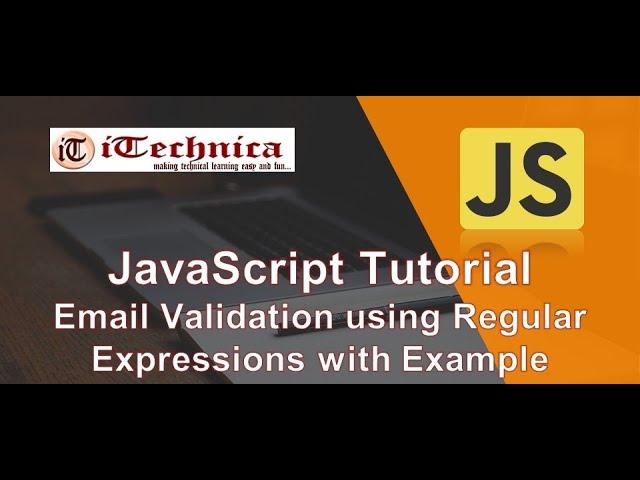 27. JavaScript Tutorial | Email Validation using Regular Expression with Example