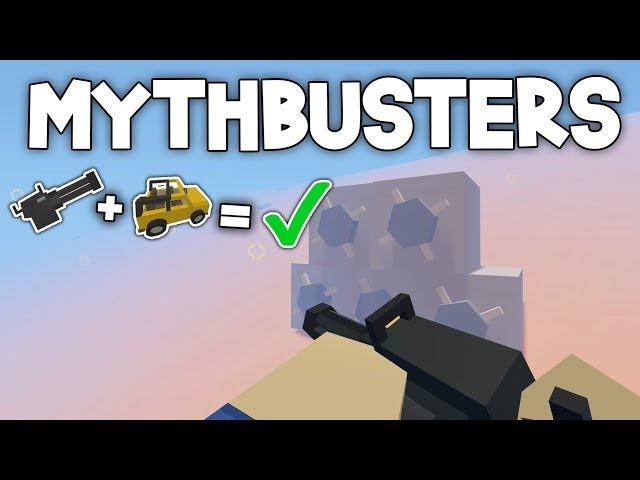 Unturned Mythbusters #2 - CAN YOU SHOOT A HELLS FURY UNDER WATER?