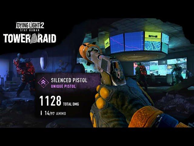 Silenced Pistol Tower Raid Reward In Dying Light 2