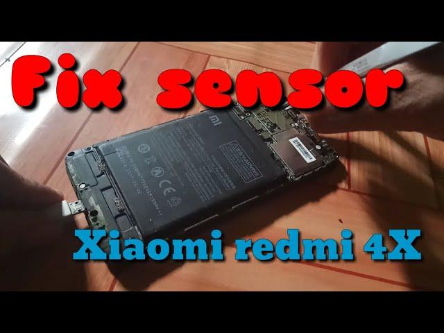 Fix Sensor Xiaomi Redmi 4X