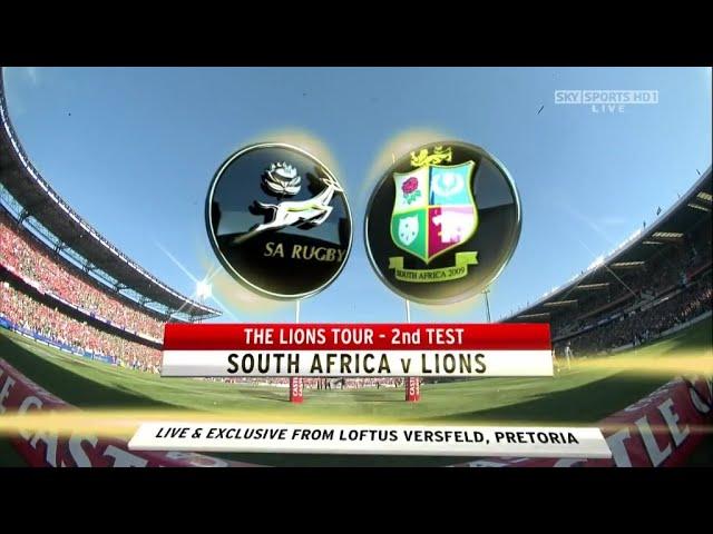 British & Irish lion vs Springboks 2009 2nd test