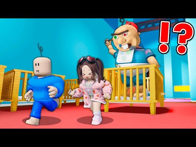 ESCAPA de la GUARDERÍA de BABY BOBBY en Roblox Obby  BEBE NOOB